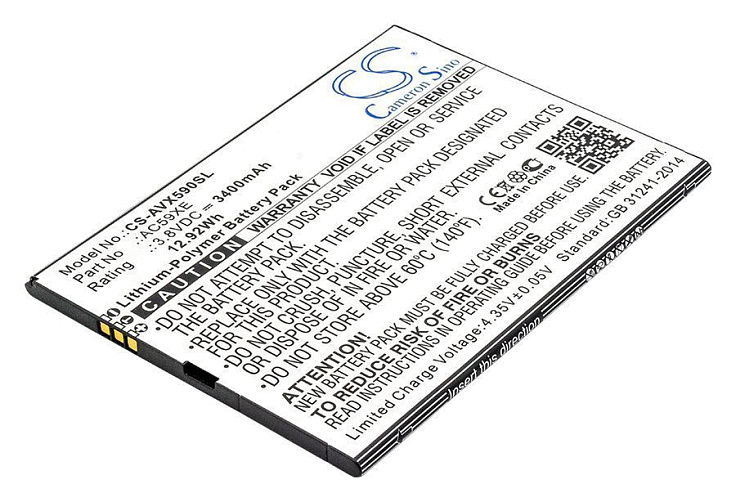 Аккумулятор CameronSino CS-AVX590SL для Archos 59 Xenon