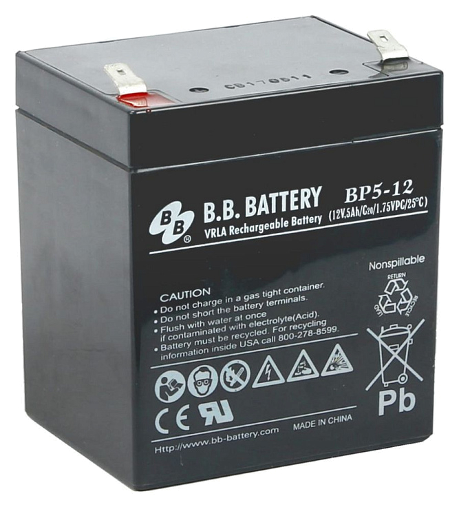 Аккумулятор BB Battery BP5-12