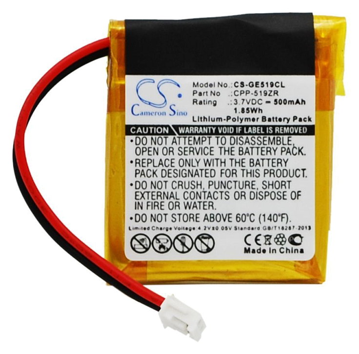 Аккумулятор Cameron Sino CS-GE519CL (General Electric CPP-519ZR)