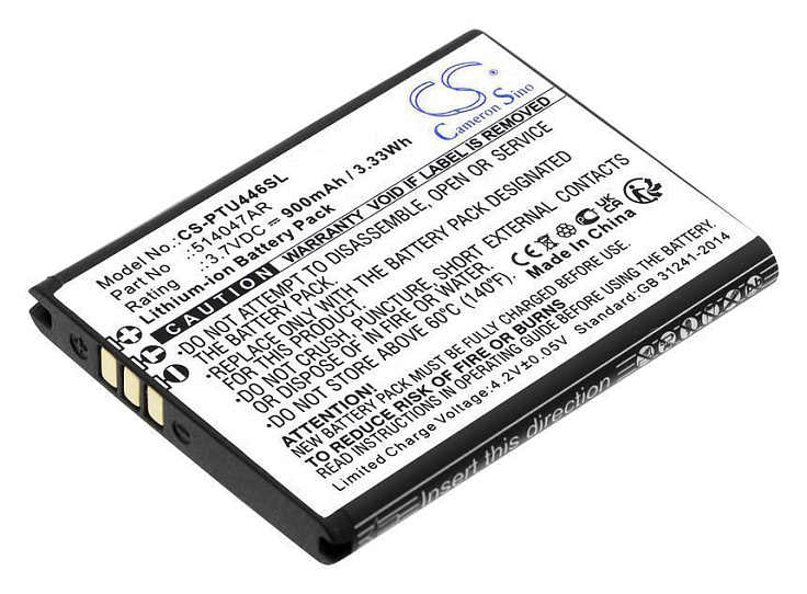 Аккумулятор Cameron Sino для Panasonic KX-TU456, KX-TU446, (514047AR)