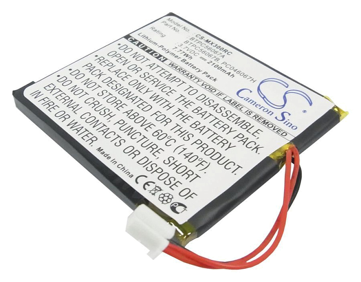 Аккумулятор Cameron Sino CS-MX300RC (Crestron MT-1000C-BTP, Universal BTPC56067A)
