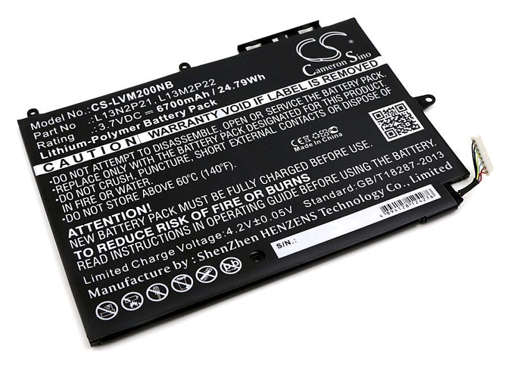 Аккумулятор CameronSino CS-LVM200NB (Lenovo Miix 2 10 (L13M2P22))