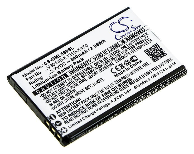Аккумулятор Cameron Sino для Gigaset GL590, GL390, (V30145-K1310-X470)