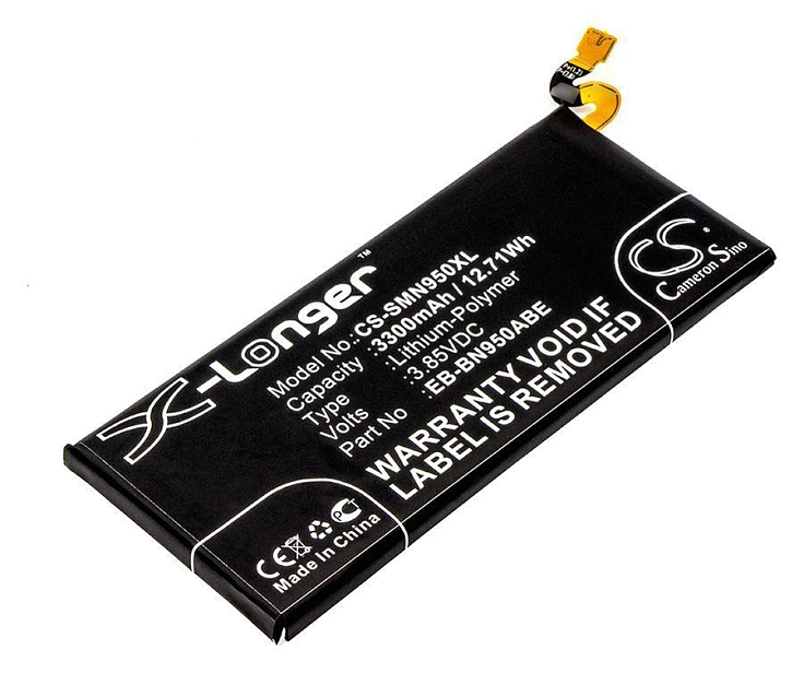 Аккумулятор CameronSino CS-SMN950XL для Samsung SM-N950F Galaxy Note 8