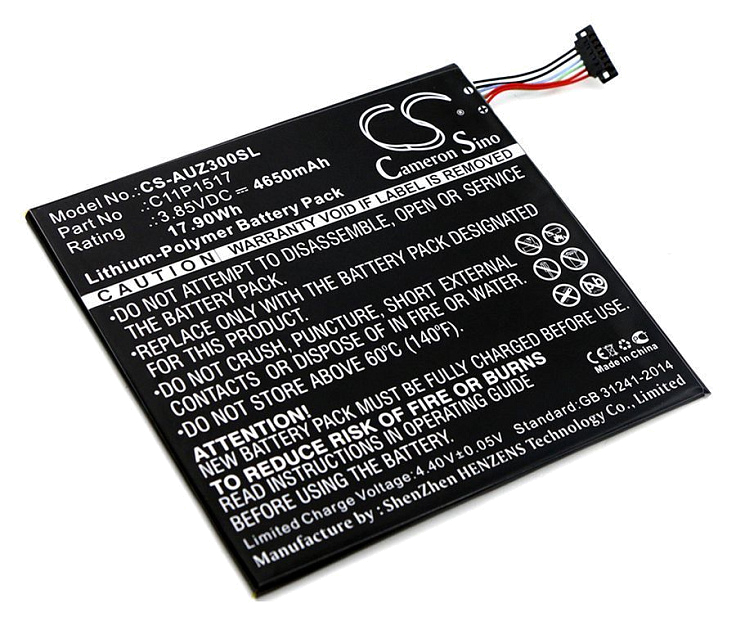 Аккумулятор CameronSino CS-AUZ300SL для Asus ZenPad 10" (Z300CNL, Z300M)