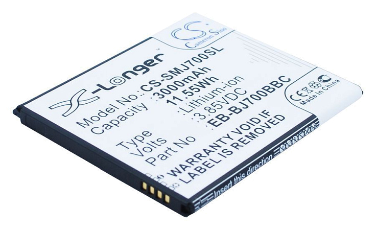 Аккумулятор CameronSino CS-SMJ700SL для Samsung Galaxy J7 SM-J700F/DS
