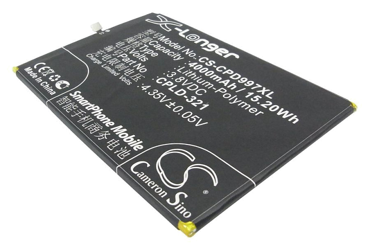 Аккумулятор CameronSino CS-CPD997XL для Coolpad Halo 9976A, 9976T