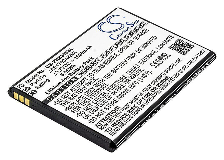 Аккумулятор CameronSino CS-PHS388SL для Philips S388