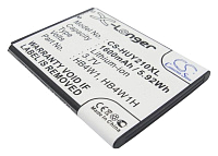 Аккумулятор для Huawei Ascend W2 (Аккумулятор CameronSino CS-HUY210XL для Huawei C8813, C8813D, C8813Q)