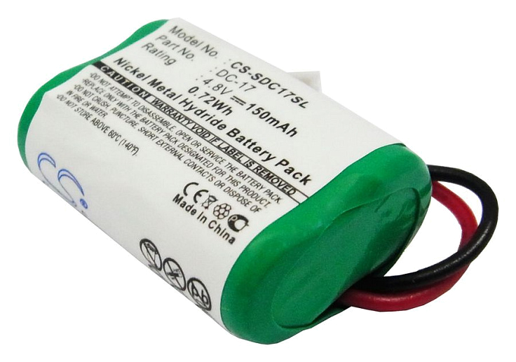 Аккумулятор CS-SDC17SL для PetSafe PDT00-12470 (MH120AAAL4GC)